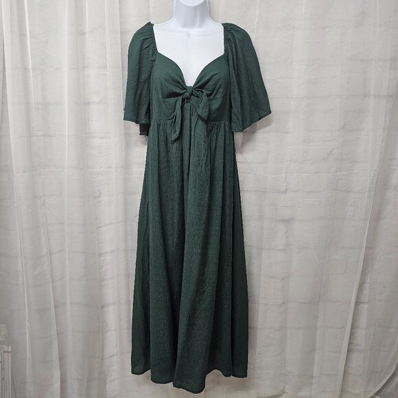 Ott Dresses & Skirts - Ott Sage Green Maxi Dress Coquette Boho Cottagecore Prairie L